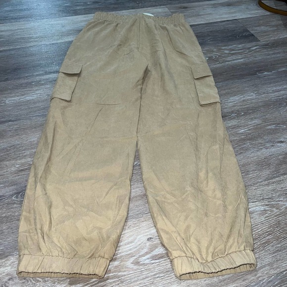 Patrizia Luca Khaki Cargo Pants Size Medium - Picture 2 of 7